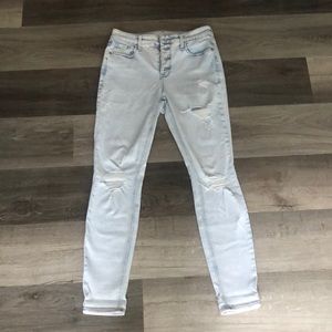 Old Navy light wash jeans